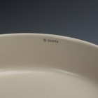 Deante Round umywalka okrągła 40 cm nablatowa beżowa CGR_5U4S