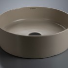 Deante Round umywalka okrągła 40 cm nablatowa beżowa CGR_5U4S