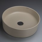 Deante Round umywalka okrągła 40 cm nablatowa beżowa CGR_5U4S