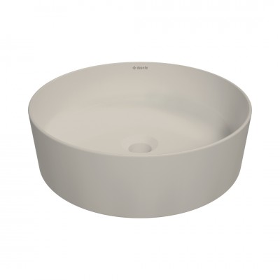 Deante Round umywalka okrągła 40 cm nablatowa beżowa CGR_5U4S