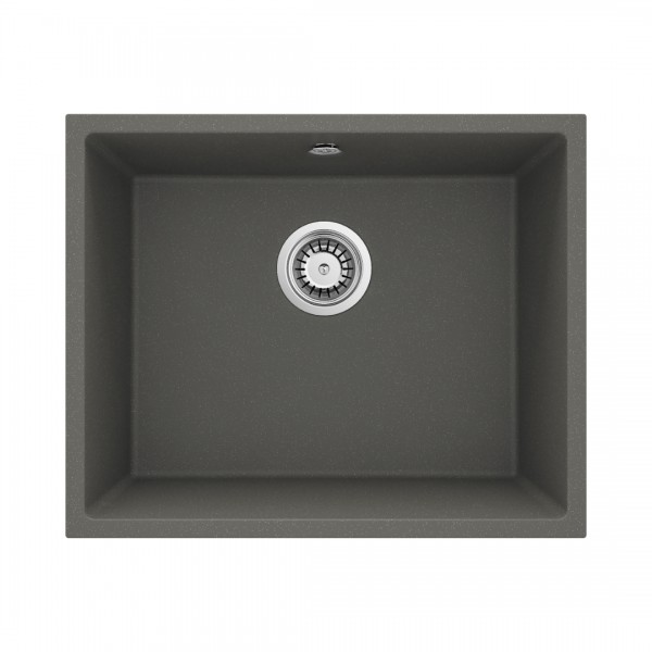 Deante Corda zlewozmywak granitowy 54x44 cm antracyt metalik ZQA T10C