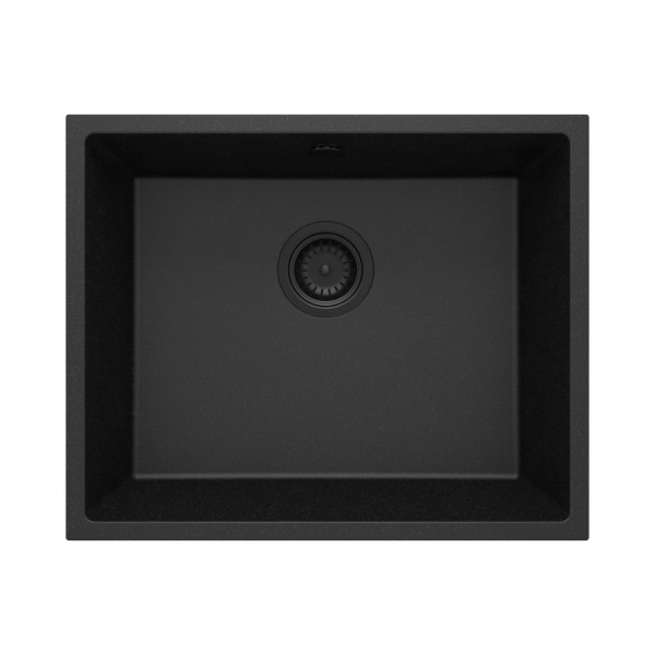 Deante Corda zlewozmywak granitowy 54x44 cm grafitowy metalik ZQA G10C