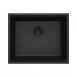 Deante Corda zlewozmywak granitowy 54x44 cm grafitowy metalik ZQA G10C