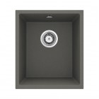 Deante Corda zlewozmywak granitowy 38x46 cm antracyt metalik ZQA T10B