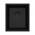 Deante Corda zlewozmywak granitowy 38x46 cm czarny mat ZQA N10B