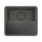 Deante Momi zlewozmywak granitowy 50x45 cm antracyt metalik ZKM_T10A