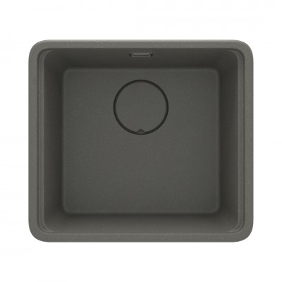 Deante Momi zlewozmywak granitowy 50x45 cm antracyt metalik ZKM_T10A