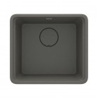 Deante Momi zlewozmywak granitowy 50x45 cm antracyt metalik ZKM_T10A