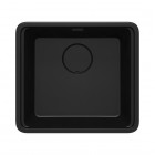 Deante Momi zlewozmywak granitowy 50x45 cm czarny mat ZKM_N10A