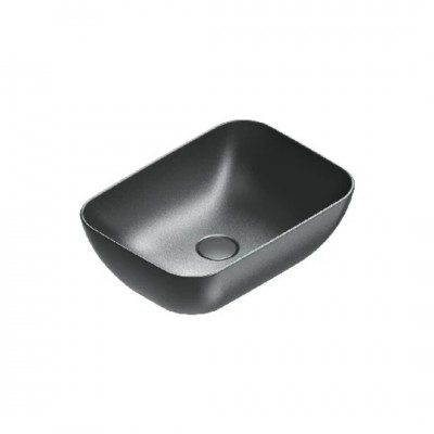 Catalano Elice umywalka nablatowa 50x36 cm owalna czarny mat 0422510022
