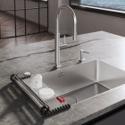 Franke Pescara J pull-out spray bateria kuchenna stojąca stal szlachetna 115.0741.694