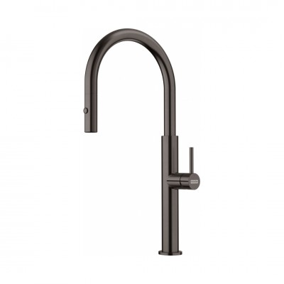 Franke Pescara J pull-out spray bateria kuchenna stojąca z wyciąganą wylewką antracyt 115.0741.696