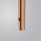 Franke Pescara J pull-out spray bateria kuchenna stojąca z wyciąganą wylewką miedziana 115.0741.698
