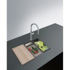 Franke KNG PRO 110-37 zlewozmywak 41x46 cm Fragranit+ orzechowy 125.0749.646