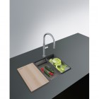 Franke KNG PRO 110-37 zlewozmywak 41x46 cm Fragranit+ kamienny szary 125.0749.648