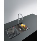Franke KNG PRO 110-37 zlewozmywak 41x46 cm Fragranit+ łupkowy szary 125.0749.649