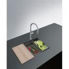 Franke KNG PRO 110-37 zlewozmywak 41x46 cm Fragranit+ łupkowy szary 125.0749.649