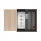 Franke KNG PRO 110-37 zlewozmywak 41x46 cm Fragranit+ łupkowy szary 125.0749.649