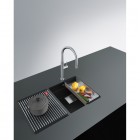 Franke KNG PRO 110-37 zlewozmywak 41x46 cm Fragranit+ czarny mat 125.0749.651