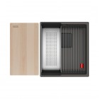 Franke KNG PRO 110-37 zlewozmywak 41x46 cm Fragranit+ łupkowy szary 125.0749.653