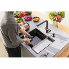 Franke KNG PRO 110-52 zlewozmywak 56x46 cm Fragranit+ czarny mat 125.0749.662