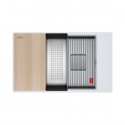 Franke Kanon KNG PRO 110-62 zlewozmywak 76x46 cm Fragranit+ biały polarny 125.0749.665