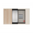 Franke Kanon KNG PRO 110-62 zlewozmywak 76x46 cm Fragranit+ orzechowy 125.0749.666