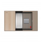 Franke Kanon KNG PRO 110-62 zlewozmywak 76x46 cm Fragranit+ cappuccino 125.0749.667