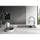 Franke Kanon KNG PRO 110-62 zlewozmywak 76x46 cm Fragranit+ kamienny szary 125.0749.668