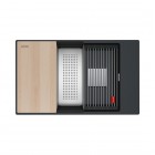 Franke Kanon KNG PRO 110-62 zlewozmywak 76x46 cm Fragranit+ onyx 125.0749.670