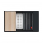 Franke Kanon KNG PRO 110-62 zlewozmywak 76x46 cm Fragranit+ czarny mat 125.0749.672