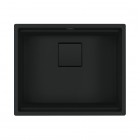 Franke Kanon KNG PRO 110-52 zlewozmywak 56x46 cm Fragranit+ z baterią Active Twist czarny mat 125.0749.686