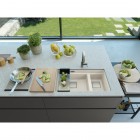 Franke Kanon KNG PRO 160-46-21 zlewozmywak 76x46 cm Fragranit+ orzechowy 125.0749.676