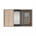 Franke Kanon KNG PRO 160-46-21 zlewozmywak 76x46 cm Fragranit+ cappuccino 125.0749.677