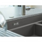 Franke Kanon KNG PRO 160-46-21 zlewozmywak 76x46 cm Fragranit+ kamienny szary 125.0749.678