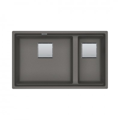 Franke Kanon KNG PRO 160-46-21 zlewozmywak 76x46 cm Fragranit+ kamienny szary 125.0749.678