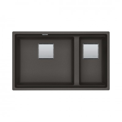 Franke Kanon KNG PRO 160-46-21 zlewozmywak 76x46 cm Fragranit+ łupkowy szary 125.0749.679