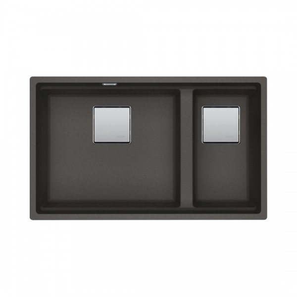 Franke Kanon KNG PRO 160-46-21 zlewozmywak 76x46 cm Fragranit+ łupkowy szary 125.0749.679
