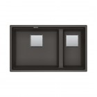 Franke Kanon KNG PRO 160-46-21 zlewozmywak 76x46 cm Fragranit+ łupkowy szary 125.0749.679