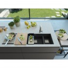 Franke Kanon KNG PRO 160-46-21 zlewozmywak 76x46 cm Fragranit+ onyx 125.0749.680