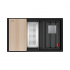 Franke Kanon KNG PRO 160-46-21 zlewozmywak 76x46 cm Fragranit+ onyx 125.0749.680