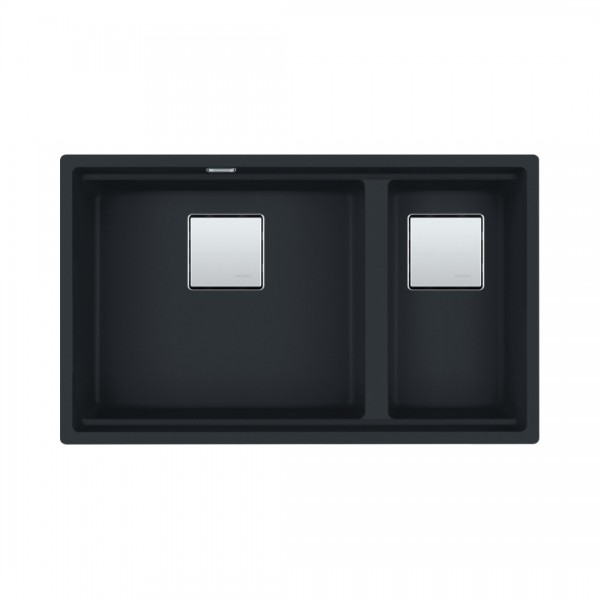 Franke Kanon KNG PRO 160-46-21 zlewozmywak 76x46 cm Fragranit+ czarny mat 125.0749.681
