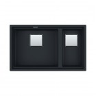 Franke Kanon KNG PRO 160-46-21 zlewozmywak 76x46 cm Fragranit+ czarny mat 125.0749.681
