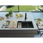 Franke Kanon KNG PRO 160-46-21 zlewozmywak 76x46 cm Fragranit+ czarny mat 125.0749.682