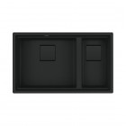 Franke Kanon KNG PRO 160-46-21 zlewozmywak 76x46 cm Fragranit+ czarny mat 125.0749.682