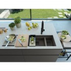 Franke Kanon KNG PRO 160-46-21 zlewozmywak 76x46 cm Fragranit+ łupkowy szary 125.0749.683