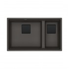 Franke Kanon KNG PRO 160-46-21 zlewozmywak 76x46 cm Fragranit+ łupkowy szary 125.0749.683