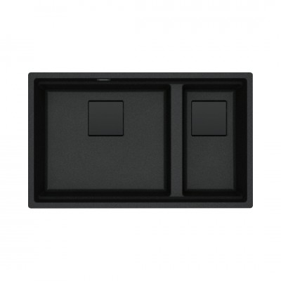 Franke Kanon KNG PRO 160-46-21 zlewozmywak 76x46 cm Fragranit+ onyx 125.0749.684