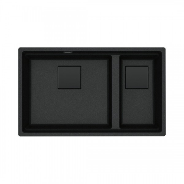 Franke Kanon KNG PRO 160-46-21 zlewozmywak 76x46 cm Fragranit+ onyx 125.0749.684