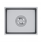 Franke Box DrainMax BDX 210/110-50 zlewozmywak stalowy 54x45 cm stal szlachetna szczotkowana 127.0755.933